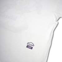Image 2 of Labros x Lolas 'Bolt Work’ T-Shirt [WHITE]
