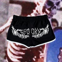 Image 1 of SPOOKY BOOTY SHORTS - Matt Bailey *BLACK*