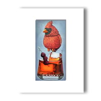 REPRODUCTION-"Old Fashioned #4 (Cardinal)"