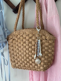 Image 2 of Neutral Shell & Fish Bag Charm