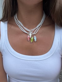 Image 1 of Colorful Fish Necklaces 