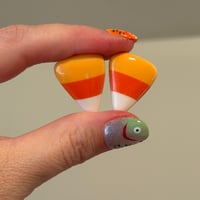 Candy Corn Plugs (sizes 2g-5/8)