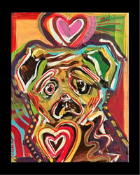 Image 1 of “Pug In Abstract”