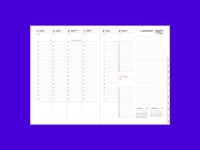 Image 4 of KALENDER Mark's Diary A5 Gradient 2027