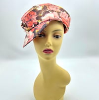 Image 3 of Floral Brimmed Garrison Cap