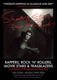 Image 5 of 'SHOOTING STARS PAYS THE RENT' Limited edition show poster