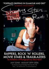 Image 4 of 'SHOOTING STARS PAYS THE RENT' Limited edition show poster