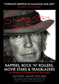 Image 8 of 'SHOOTING STARS PAYS THE RENT' Limited edition show poster