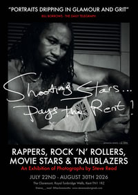 Image 9 of 'SHOOTING STARS PAYS THE RENT' Limited edition show poster