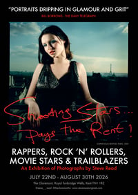 Image 10 of 'SHOOTING STARS PAYS THE RENT' Limited edition show poster