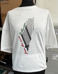 Image 1 of From the River to the Sea - Palestine Map T-Shirt