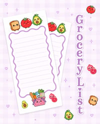 Little Produce Grocery List - Notepad