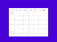 Image 3 of KALENDER Mark's Diary A6 Gradient 2027