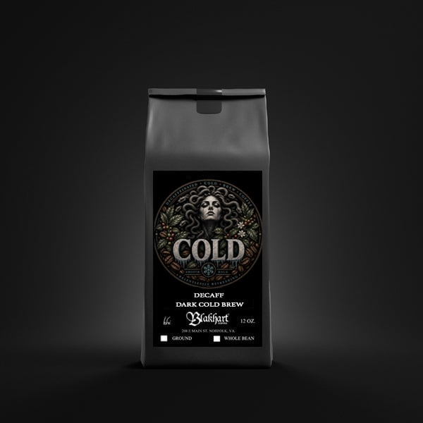 COLD BY BLAKHART COFFEE™ DECAFFEINATED COLD BREW