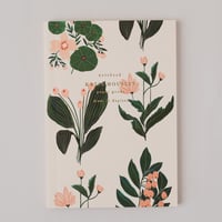 Image 5 of Pink Floral Botanical Lined Journal | Lay Flat Foiled A5 Notebook 