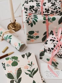 Image 2 of Pink Floral Botanical Lined Journal | Lay Flat Foiled A5 Notebook 