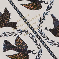 Image 2 of Dove Floral Botanical Lined Journal | Lay Flat Foiled A5 Notebook 