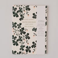 Image 1 of Clover Botanical Weekly Planner Lay Flat Foiled A5 Organiser