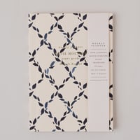 Image 1 of Blue Diamond Botanical Weekly Planner Lay Flat Foiled A5 Organiser