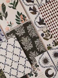 Image 3 of Blue Diamond Botanical Weekly Planner Lay Flat Foiled A5 Organiser