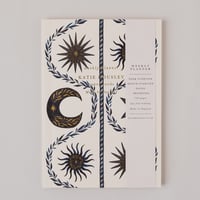 Image 1 of Moon Celestial Botanical Weekly Planner Lay Flat Foiled A5 Organiser