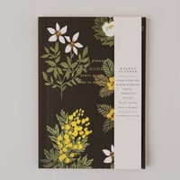 Image 1 of Khaki Flower Botanical Weekly Planner Lay Flat Foiled A5 Organiser