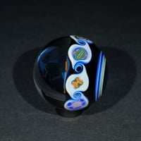 Image 3 of Rainbow Spiral Murrini Marble