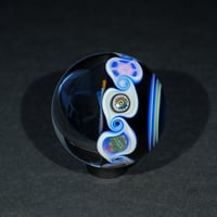 Image 4 of Rainbow Spiral Murrini Marble