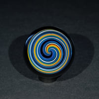 Image 1 of Rainbow Spiral Murrini Marble