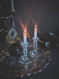 Image 1 of Glass spell candle sticks 