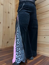 Image 1 of Peek a Boo Tie Pants