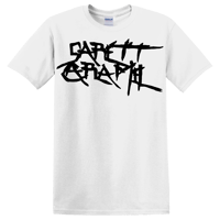 Image 1 of Garett Caramel Logo Tee (White)