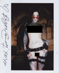 LARA CROFT Polaroid 