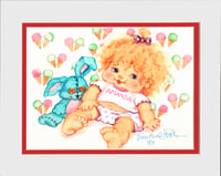  Baby Amanda orig Watercolor 1983