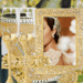 Image of Gold Swarovski Crystal Wedding Reception Set