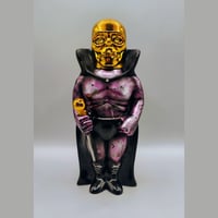 Image 6 of METALLIC GEMSTONE GOLD SKULL 