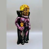 Image 7 of METALLIC GEMSTONE GOLD SKULL 