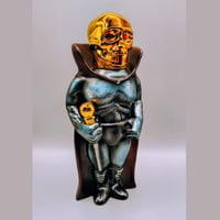 Image 11 of METALLIC GEMSTONE GOLD SKULL 
