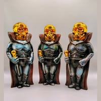 Image 12 of METALLIC GEMSTONE GOLD SKULL 