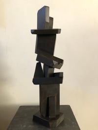 Image 4 of brutalist sculpture (wood)