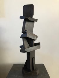 Image 2 of brutalist sculpture (wood)