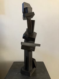 Image 5 of brutalist sculpture (wood)