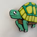 Image of Tortoise / acrylic on plywood painting
