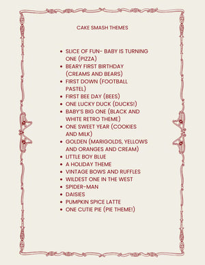 Image of CAKE SMASH BIRTHDAY WEEK SALE