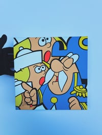 Image 1 of all of that sugar is bad for your teeth | 10 x 10 original painting 