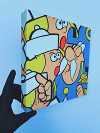 Image 4 of all of that sugar is bad for your teeth | 10 x 10 original painting 