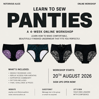 Image 1 of Learn to Sew Lingerie – 4 Week Online Course