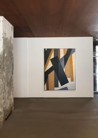 Image 1 of extra large stitched silk composition*