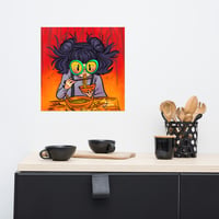 Image 2 of Noodle Demond Print
