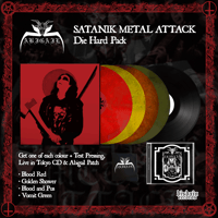 Image 1 of Abigail - Satanik Metal Attack Die Hard Test Pressing Collectors Packs LP Pre Order